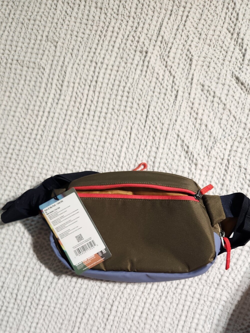cotopaxi blue and tan belt bag - Picture 6 of 9